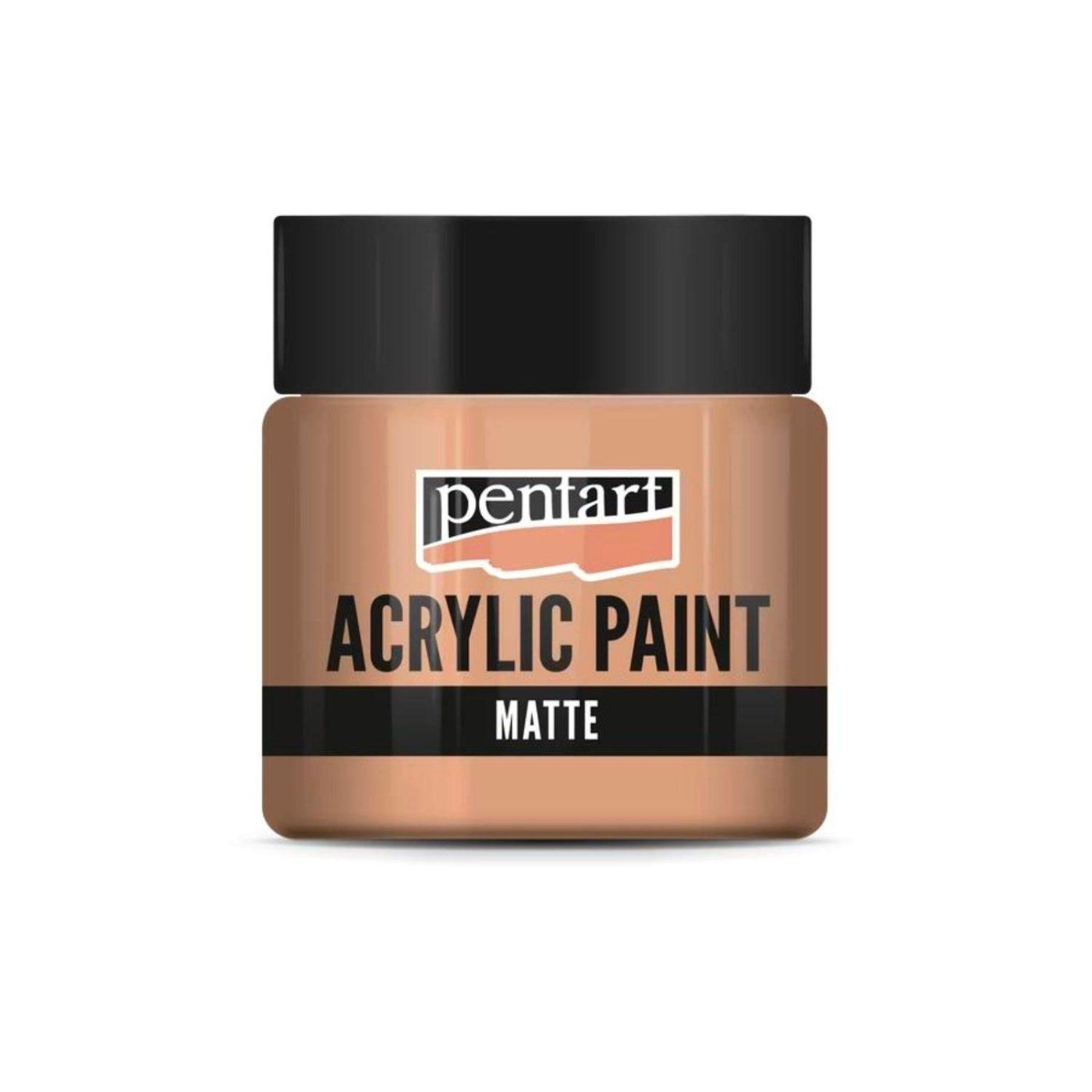 Akrylová barva matná 50 ml, lososová