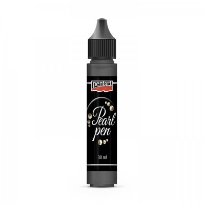 Perleťové pero, 30 ml, černá