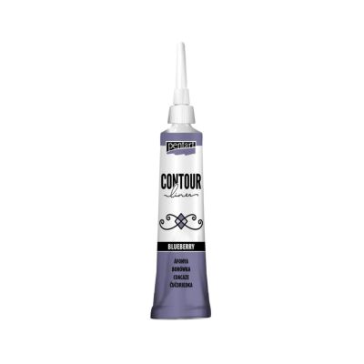 Univerzální konturovací barva 20 ml třpytivá borůvka