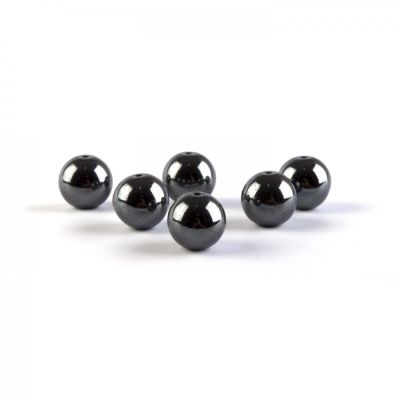 Hematit perličky 6 mm 10 ks