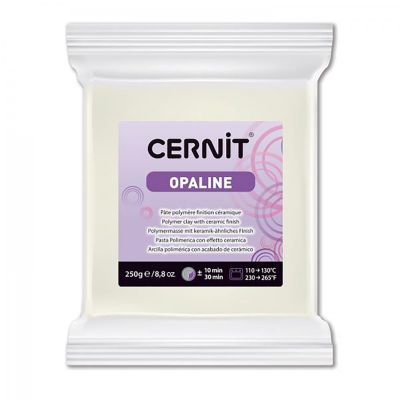 CERNIT Opaline 250g keramický vzhled, 010 bílá