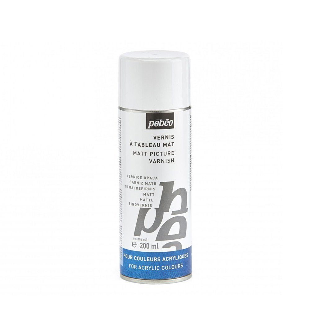 Matný lak na akrylové barvy, sprej, 200 ml