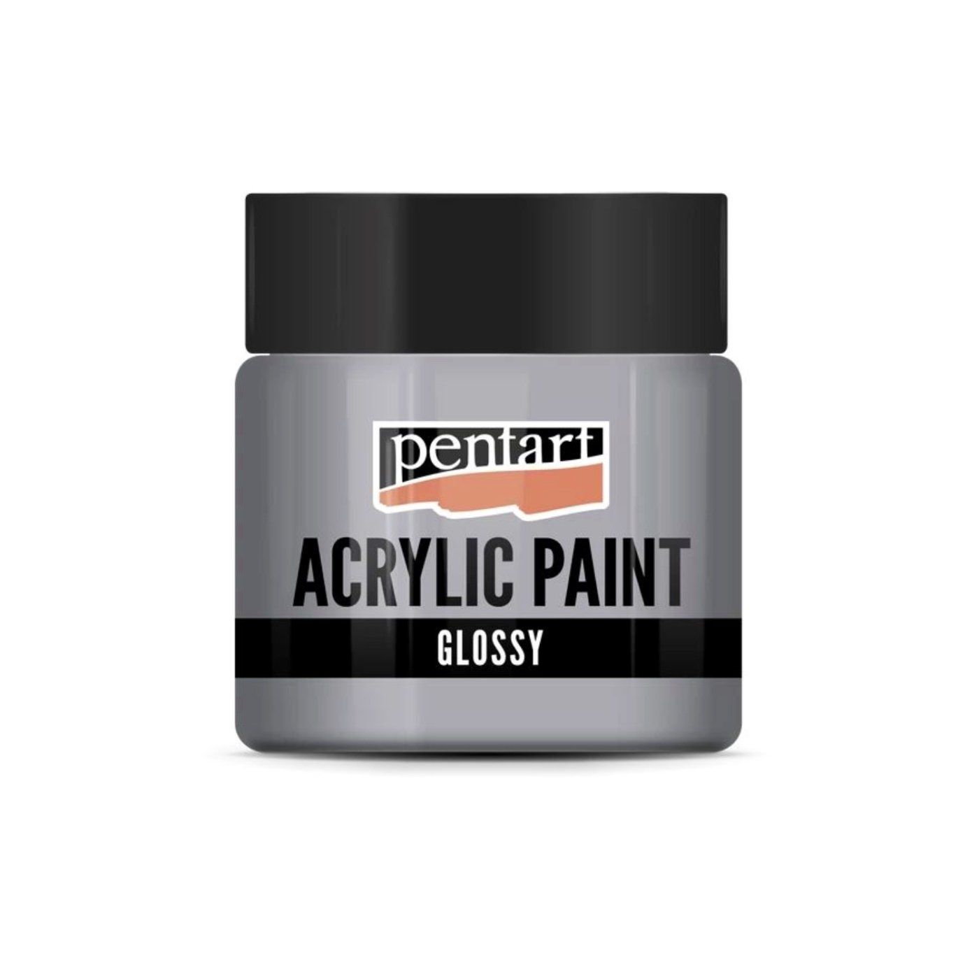 Akrylová barva lesklá 50 ml, šedá
