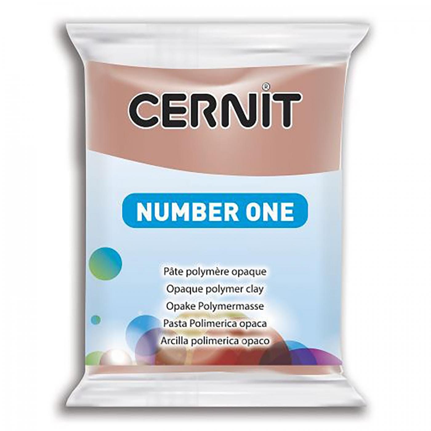CERNIT Number One 56g, 812 šedohnědá