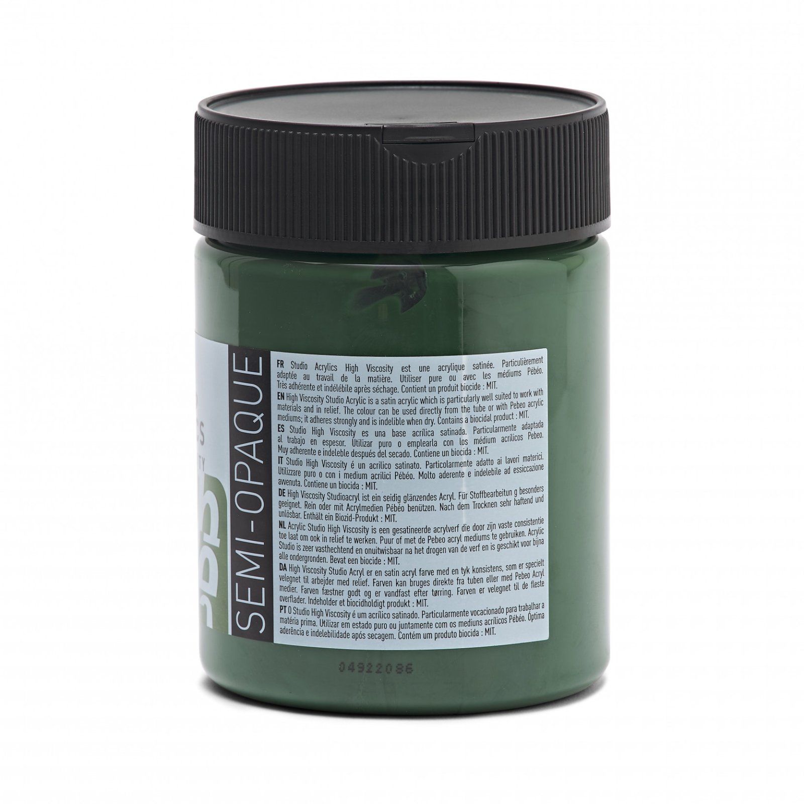 Studio Acrylics 500 ml, 44 Hooker`s green
