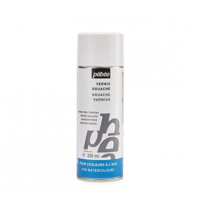 Saténový lak k temperovat, sprej, 200 ml