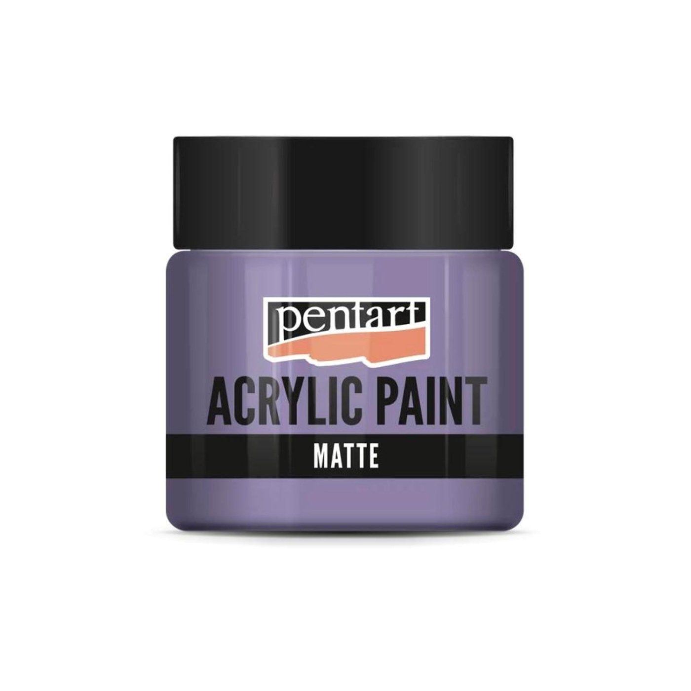 Akrylová barva matná 50 ml, světlá fialová