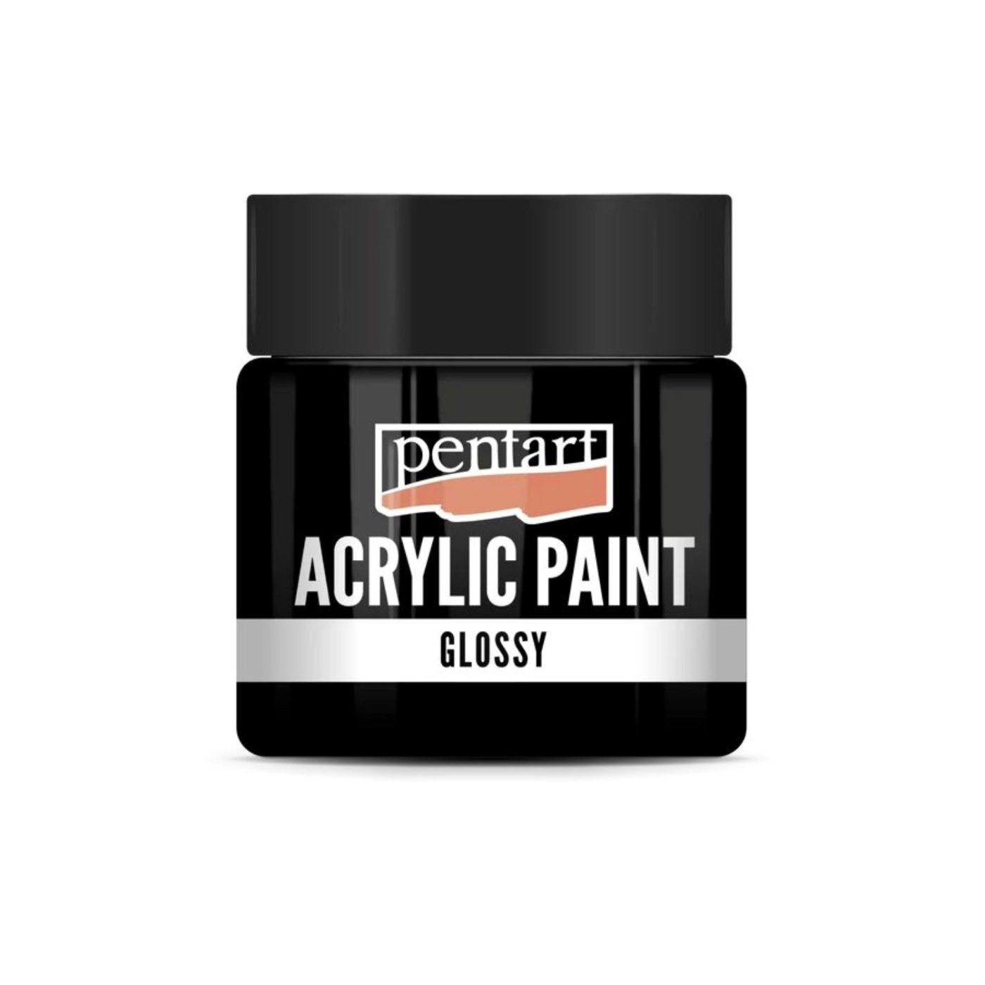 Akrylová barva lesklá 50 ml, černá