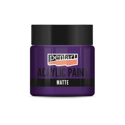 Akrylová barva matná 50 ml, ametyst