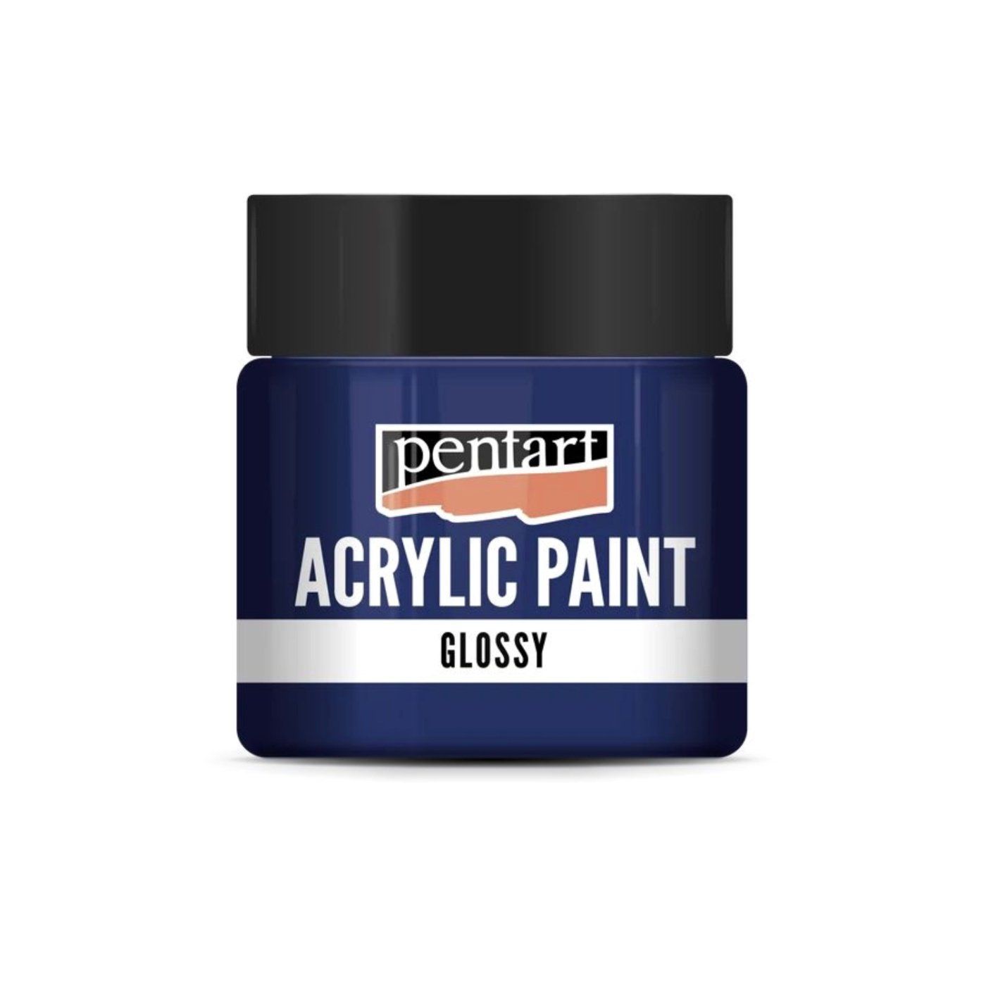 Akrylová barva lesklá 50 ml, tmavomodrá
