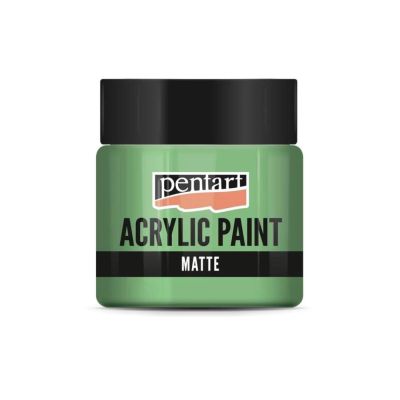 Akrylová barva matná 50 ml, pistáciová