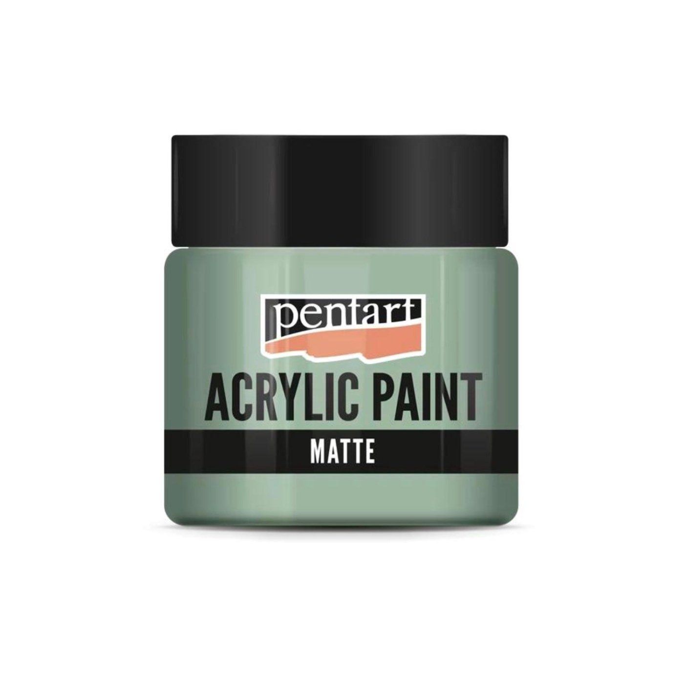 Akrylová barva matná 50 ml, country zelená