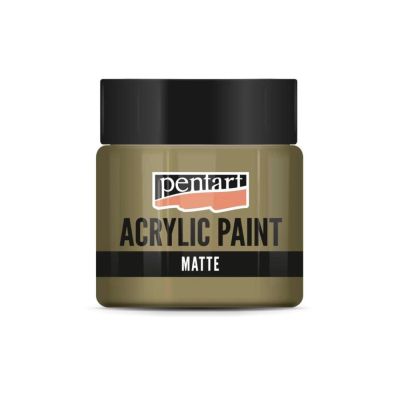 Akrylová barva matná 50 ml, Orlí hnědá
