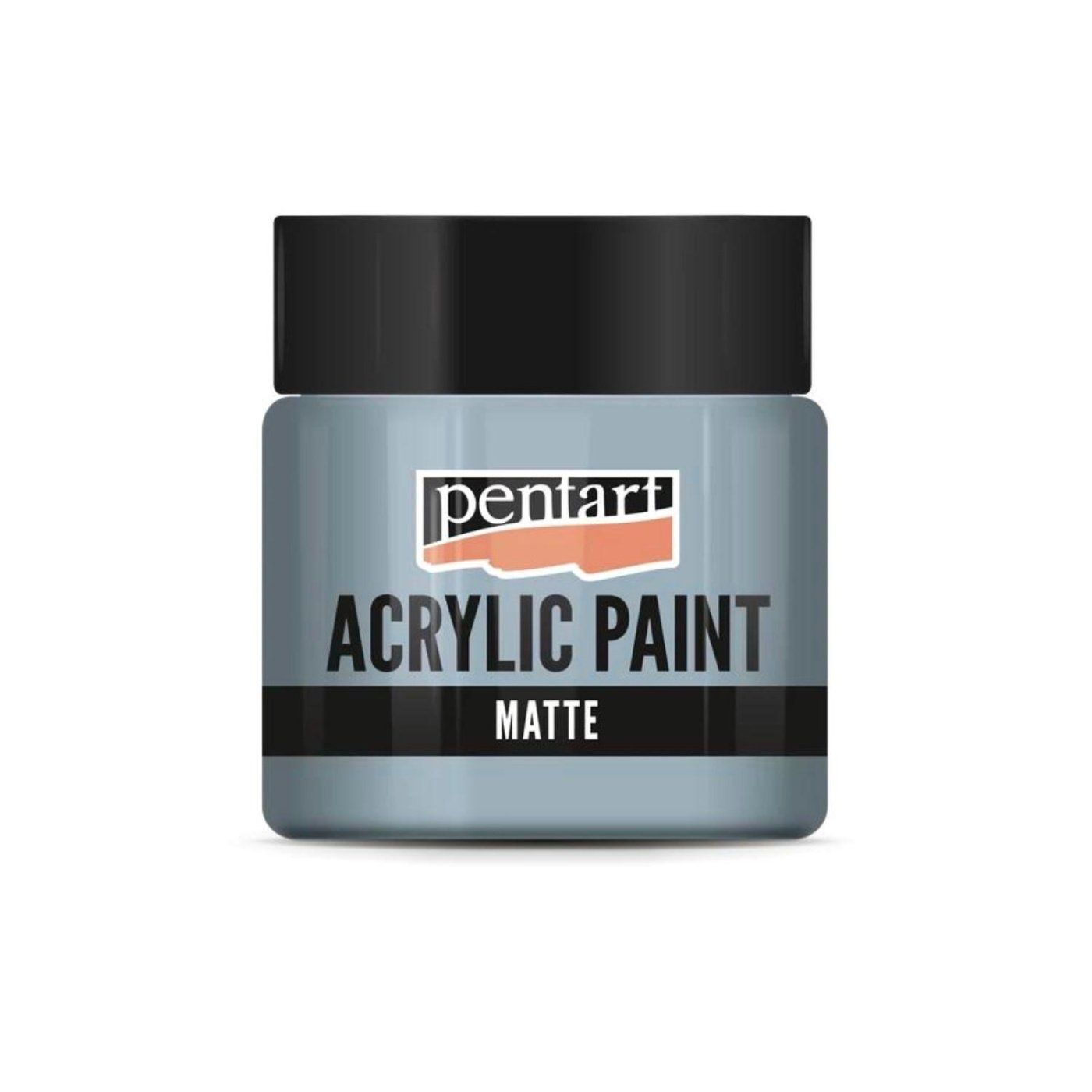 Akrylová barva matná 50 ml, country modrá