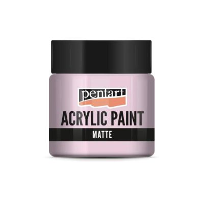 Akrylová barva matná 50 ml, country růžová