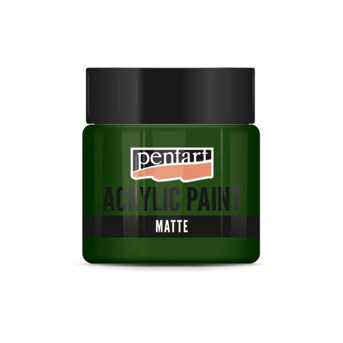 Akrylová barva matná 50 ml, jedlová zelená