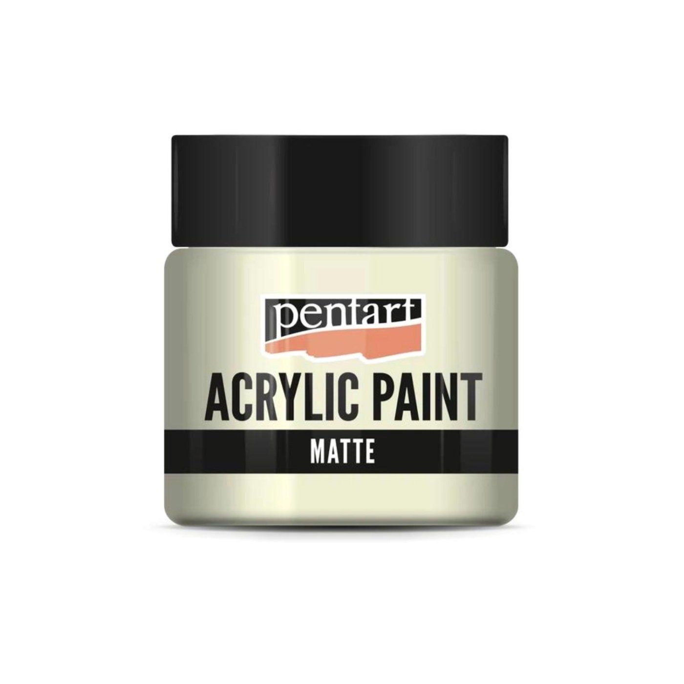 Akrylová barva matná 50 ml, máslová
