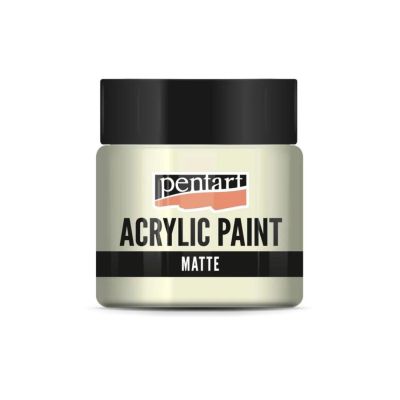 Akrylová barva matná 50 ml, máslová