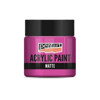 Akrylová barva matná 50 ml, magenta