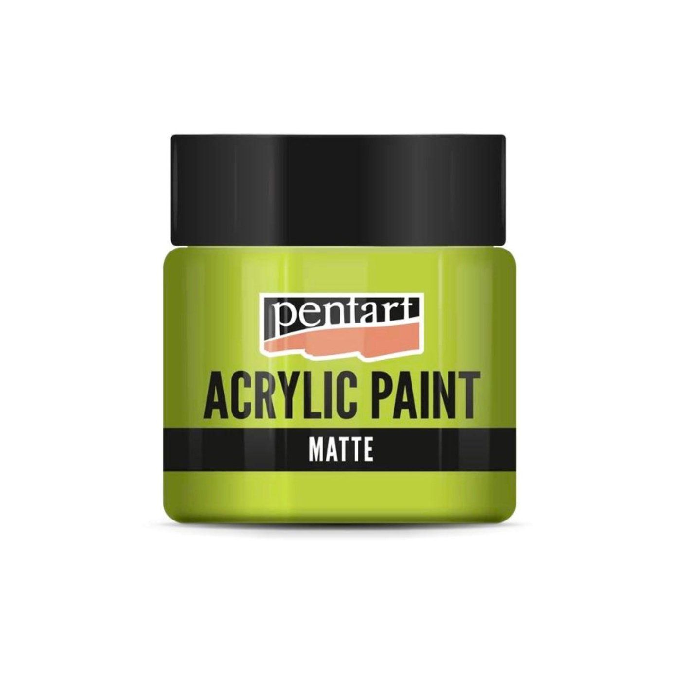Akrylová barva matná 50 ml, limetka