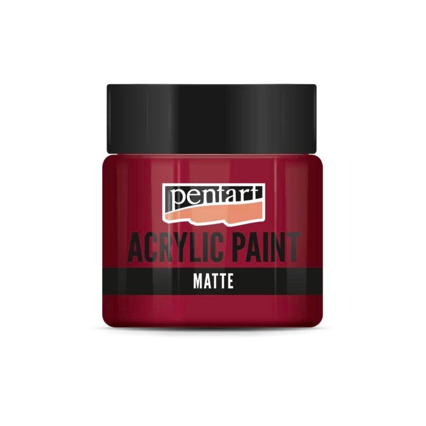Akrylová barva matná 50 ml, červené víno