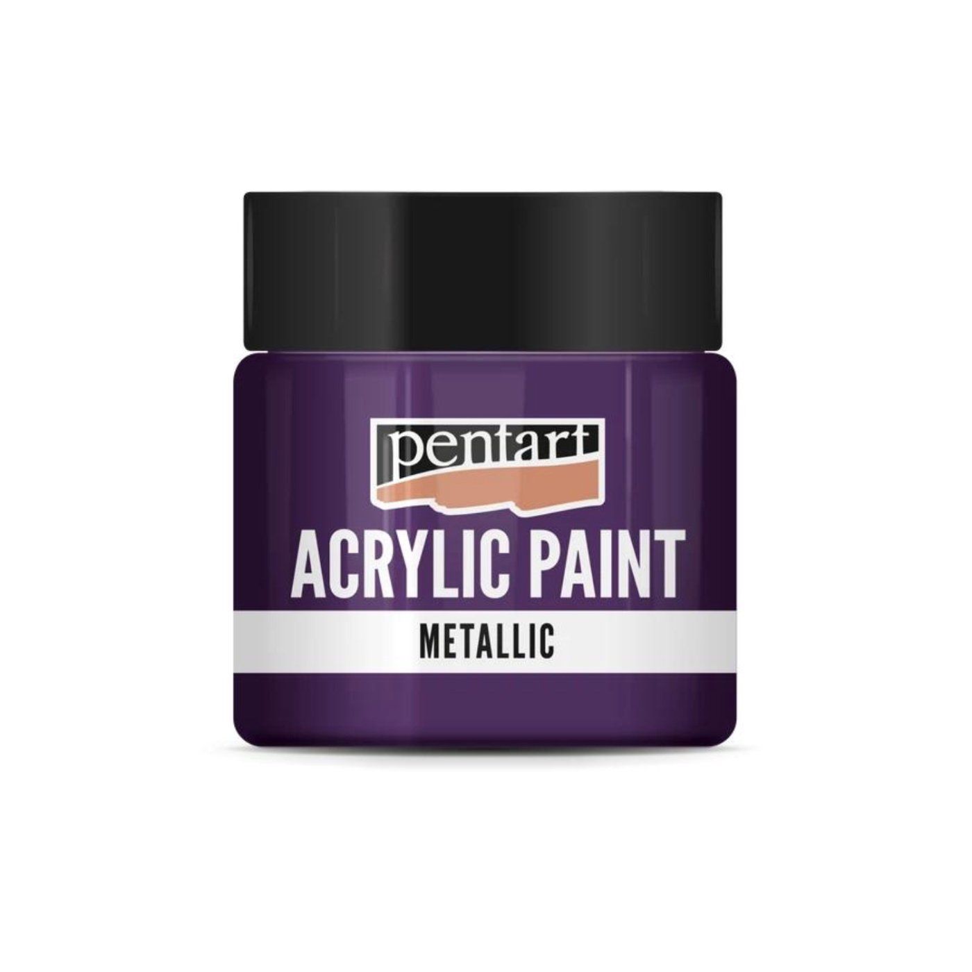 Akrylová barva 50 ml, metalická fialová
