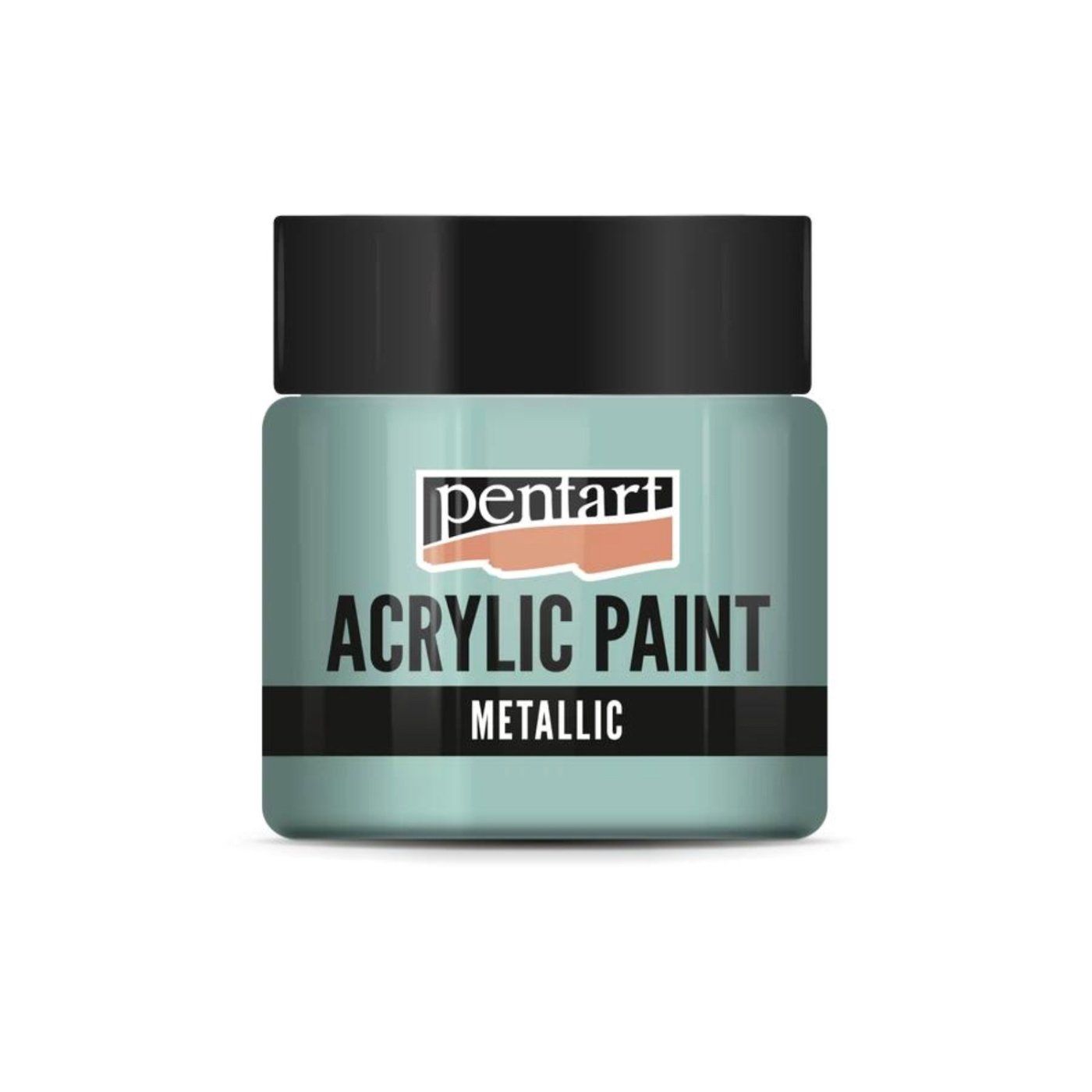 Akrylová barva 50 ml, metalická tyrkysová
