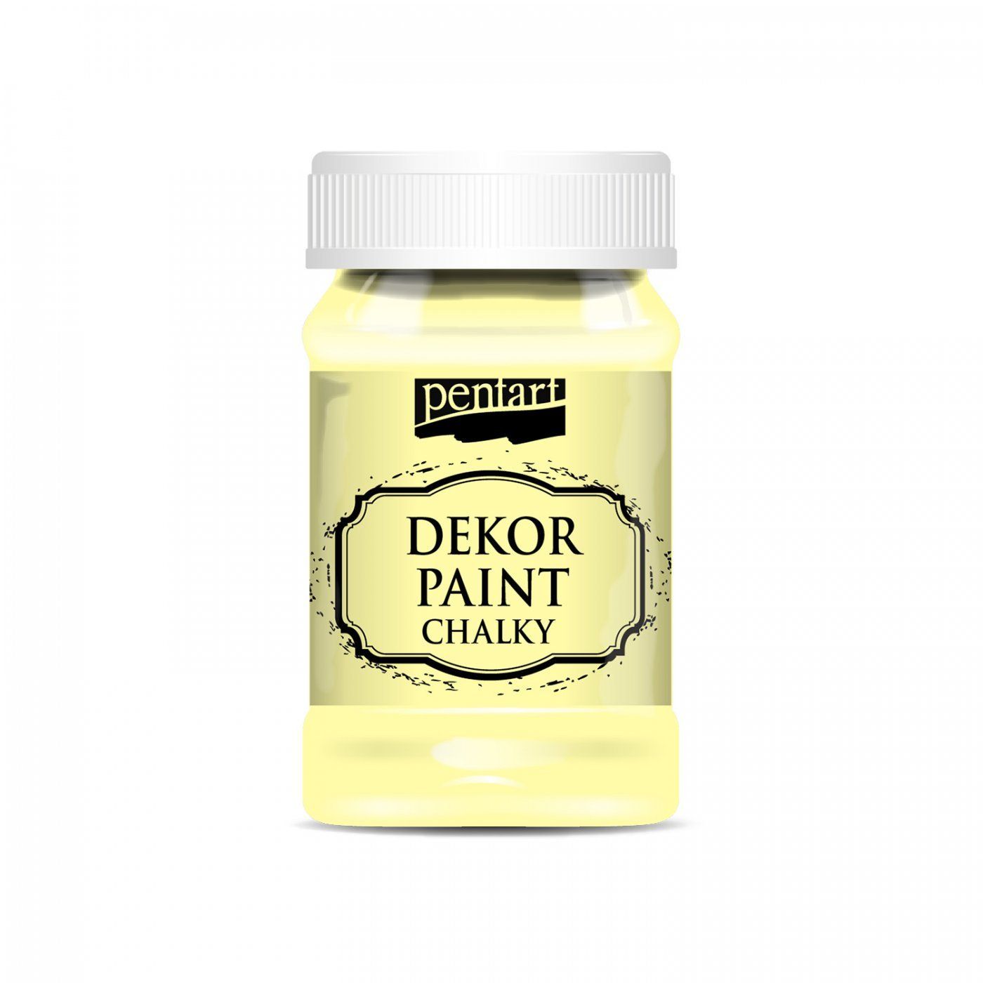Dekor Paint Soft 100 ml, žlutá