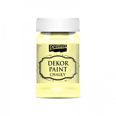 Dekor Paint Soft 100 ml, žlutá