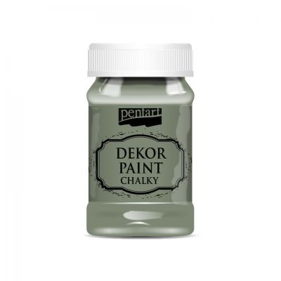 Dekor Paint Soft 100 ml, khaki zelená