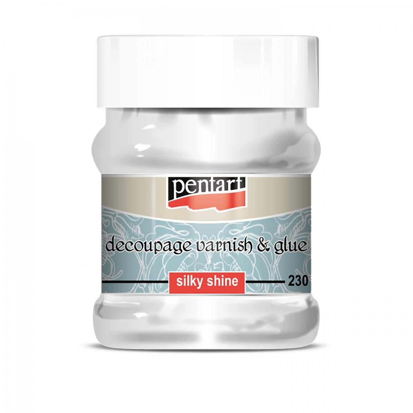 Decoupage lepidlo s lakem, lesklé 230 ml