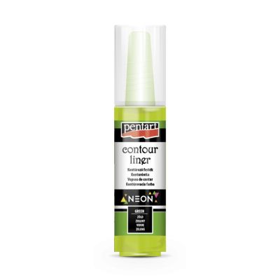 Univerzální konturovací barva 20 ml, neonová zelená
