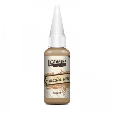 Media Ink inkoust 20 ml, bronzová
