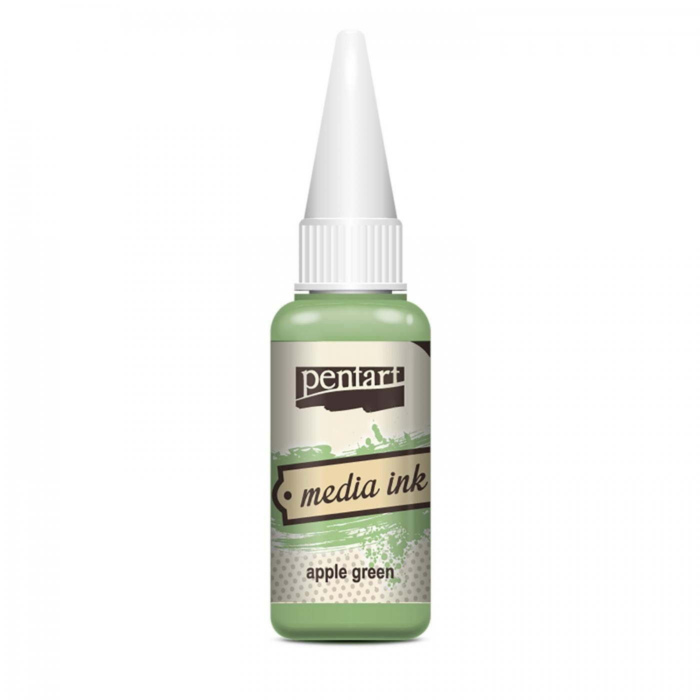 Media Ink inkoust 20 ml, jablečná zelená