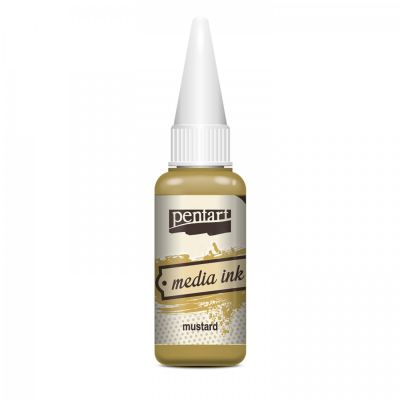 Media Ink inkoust 20 ml, hořčice