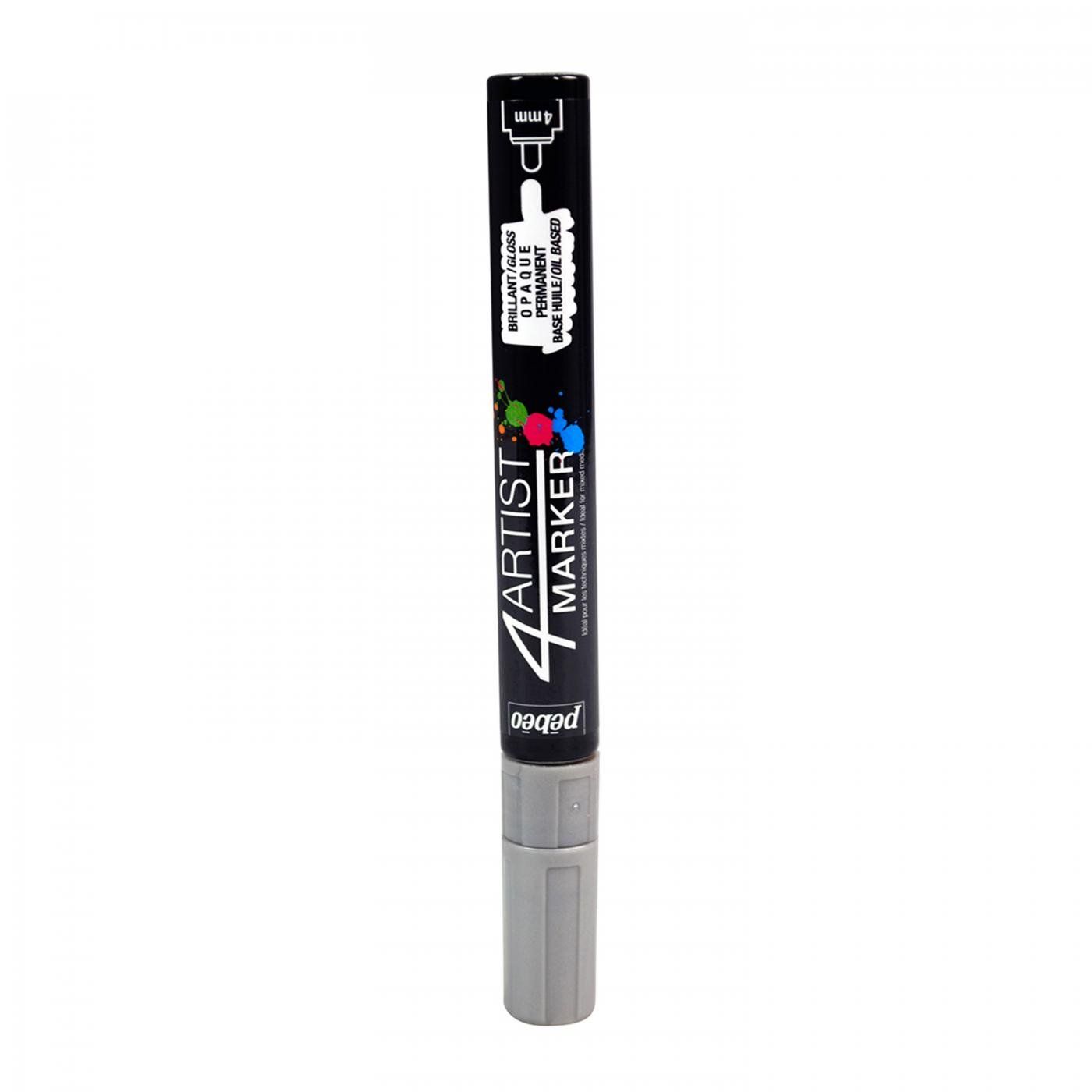 Olejové fixy 4ARTIST marker, 4 mm, 170 Silver