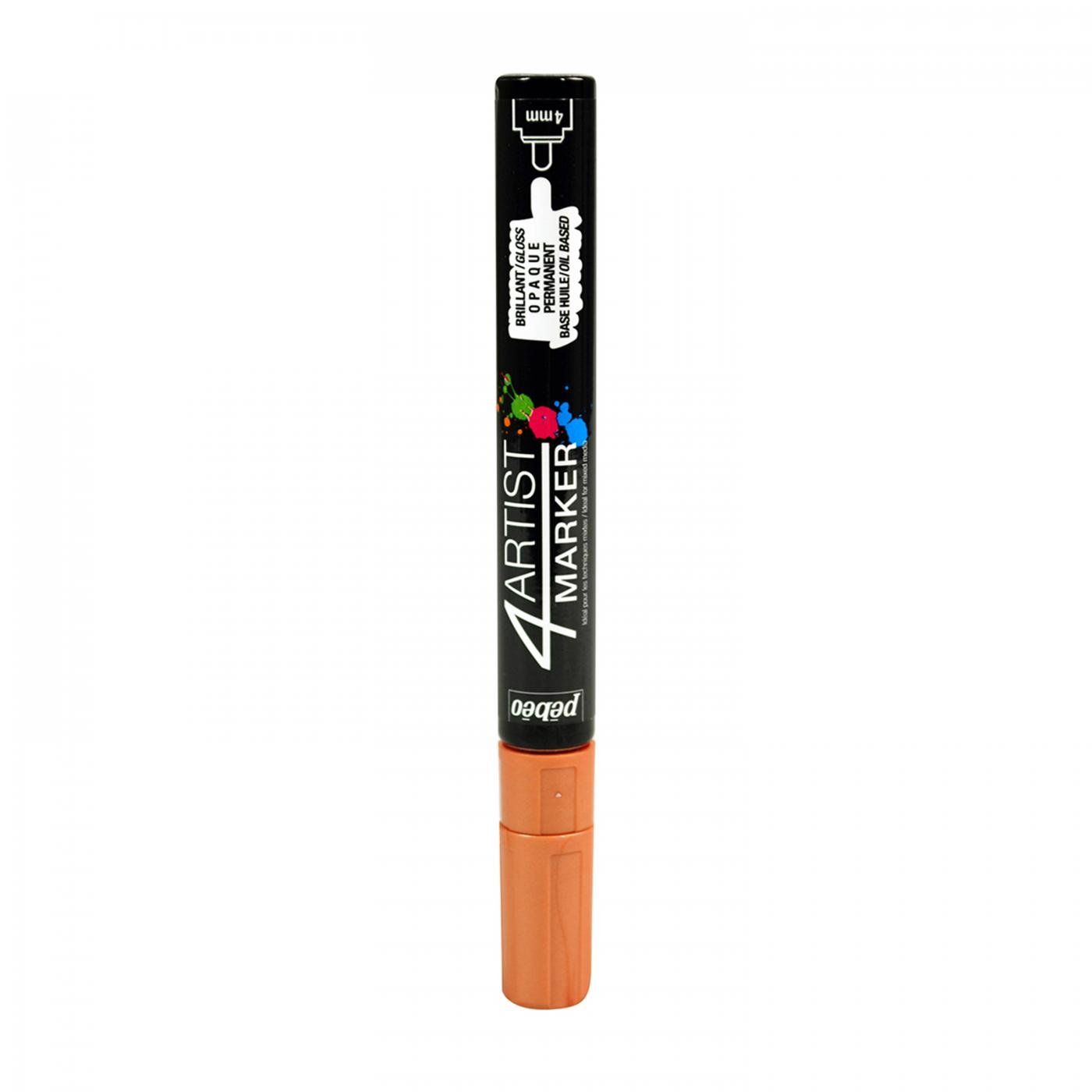 Olejové fixy 4ARTIST marker, 4 mm, 135 Orange