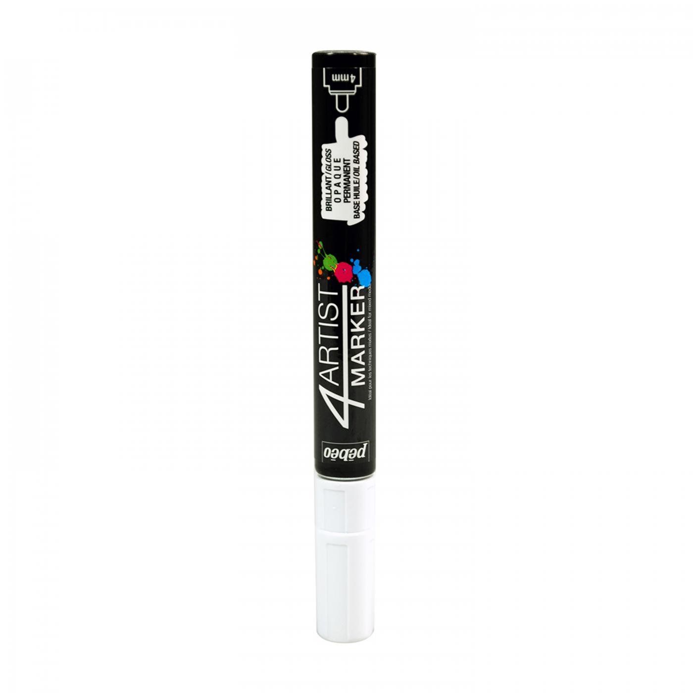 Olejové fixy 4ARTIST marker, 4 mm, 125 White