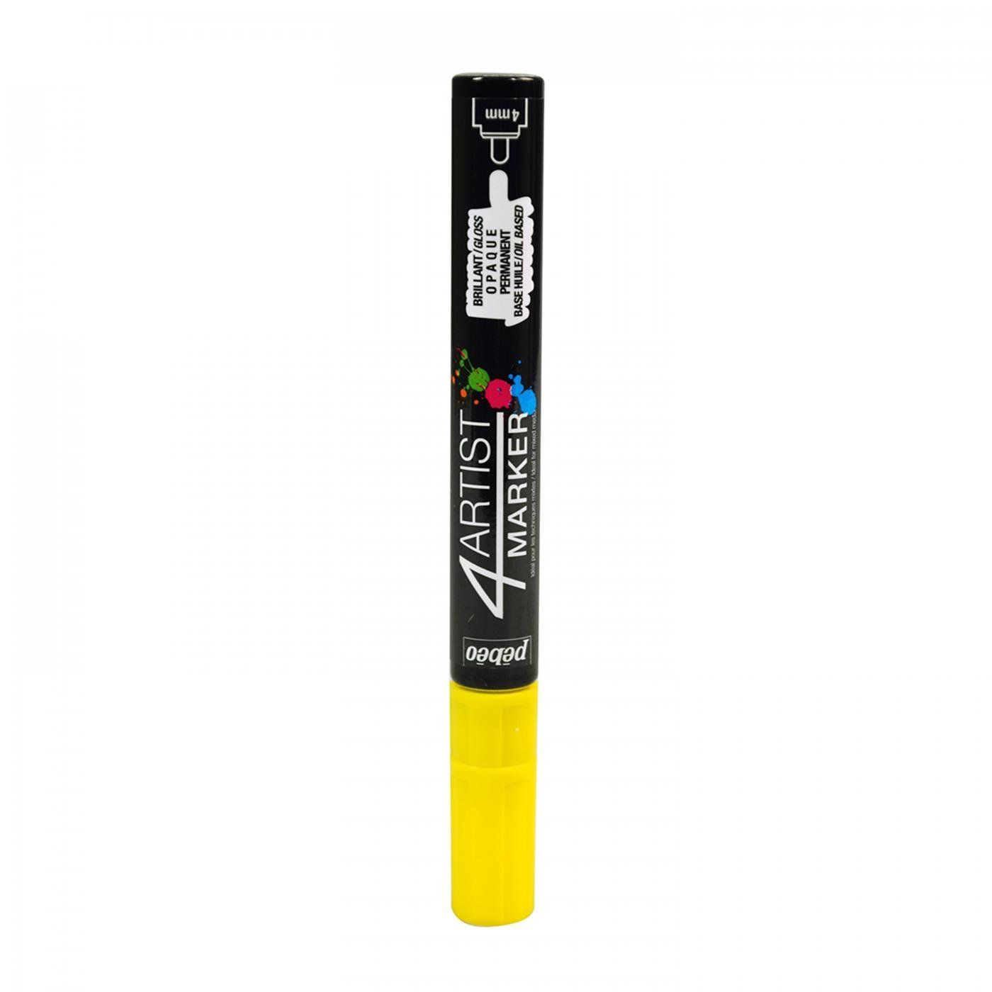 Olejové fixy 4ARTIST marker, 4 mm, 102 Yellow