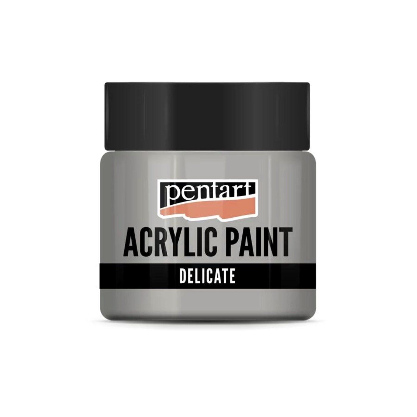Akrylová barva, delicate, 50 ml, stříbrná