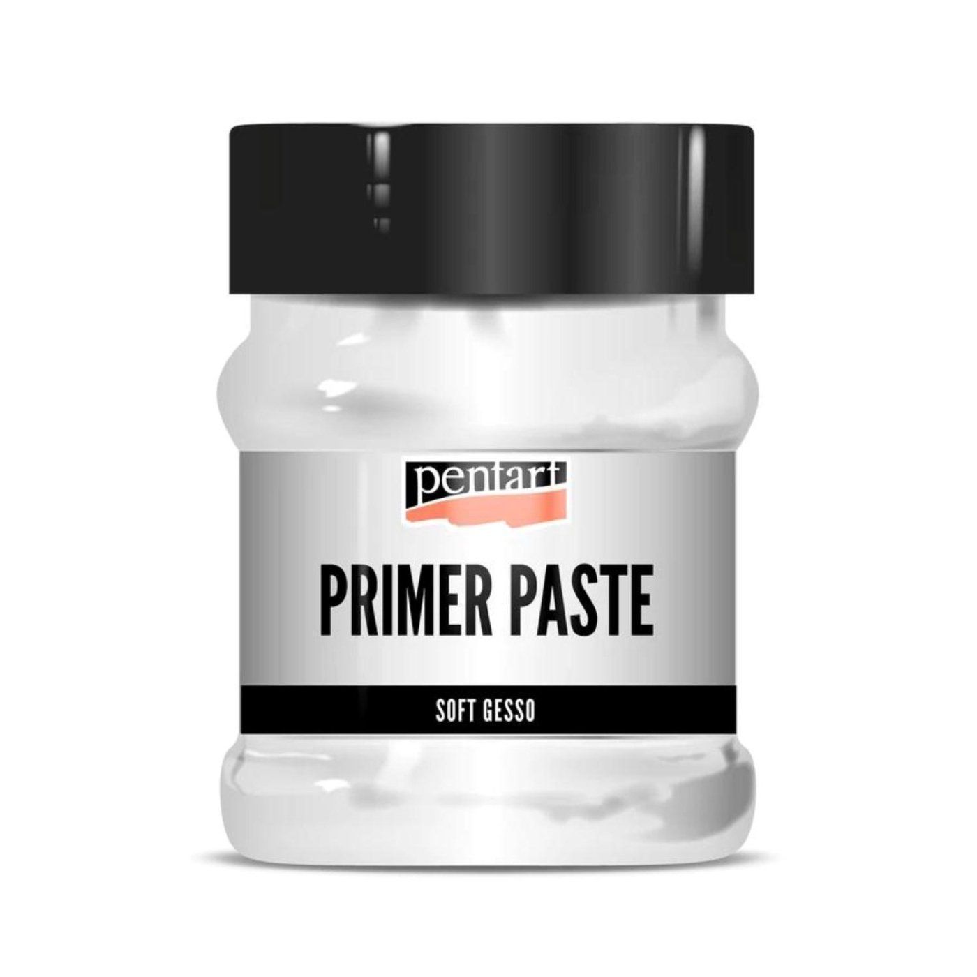 Podkladová pasta soft gesso, primer, bílá, 230 ml