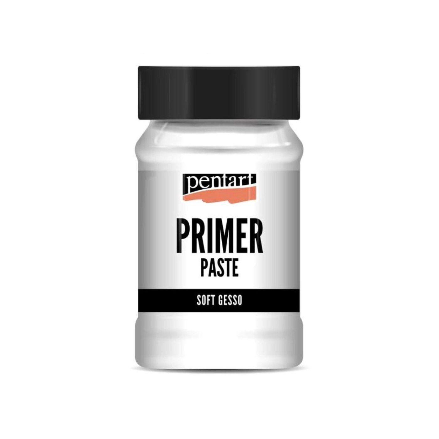 Podkladová pasta soft gesso, primer, bílá, 100 ml