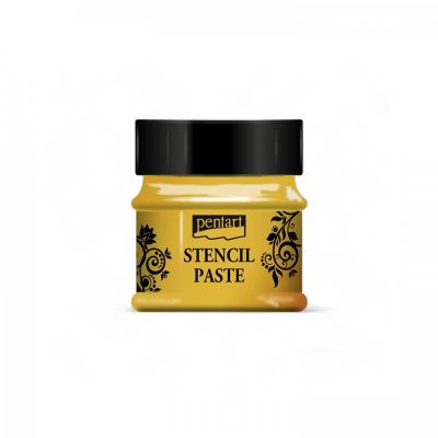 Šablónovacia pasta, perleťová, 50 ml, zlatá