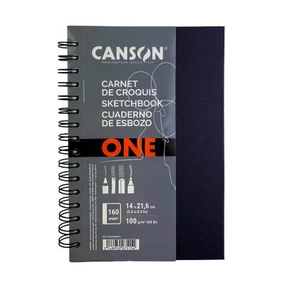 Art Book, CANSON ONE skicák, 100g/m2, 160 listů, 14 x 21,6 cm