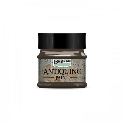 Antikovacia barva 50 ml, tmavohnědá