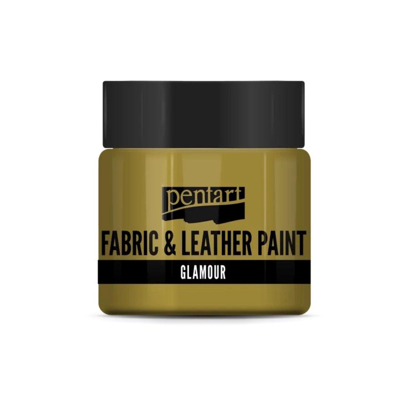 Barva na textil a kůži, glamour, 50 ml, zlatá
