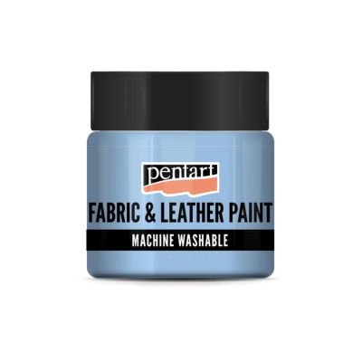 Barva na textil a kůži, 50 ml, světlemodrá