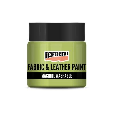 Barva na textil a kůži, 50 ml, limetka
