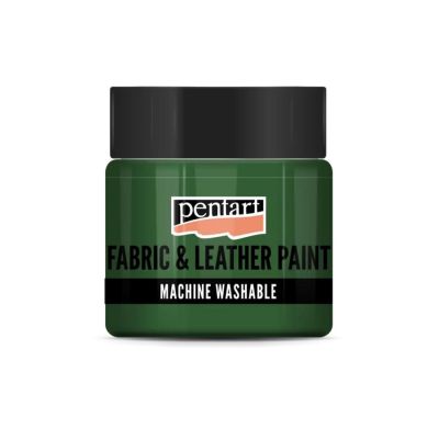 Barva na textil a kůži, 50 ml, zelená