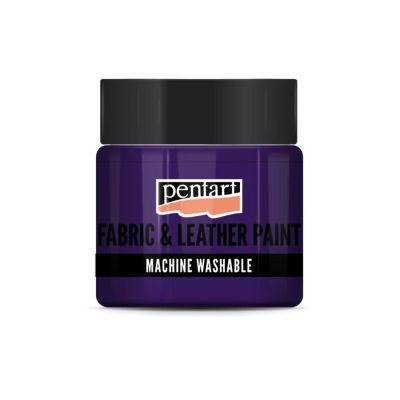 Barva na textil a kůži, 50 ml, fialová